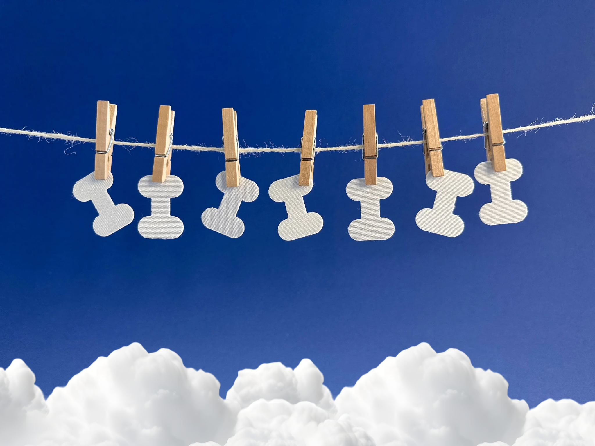 Munta Mundtape auf blauem Hintergrund - Mouth Taping für ruihge Nächte